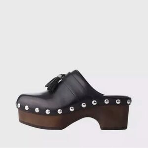 Rag & bone Johannes black clog new without tags size 40